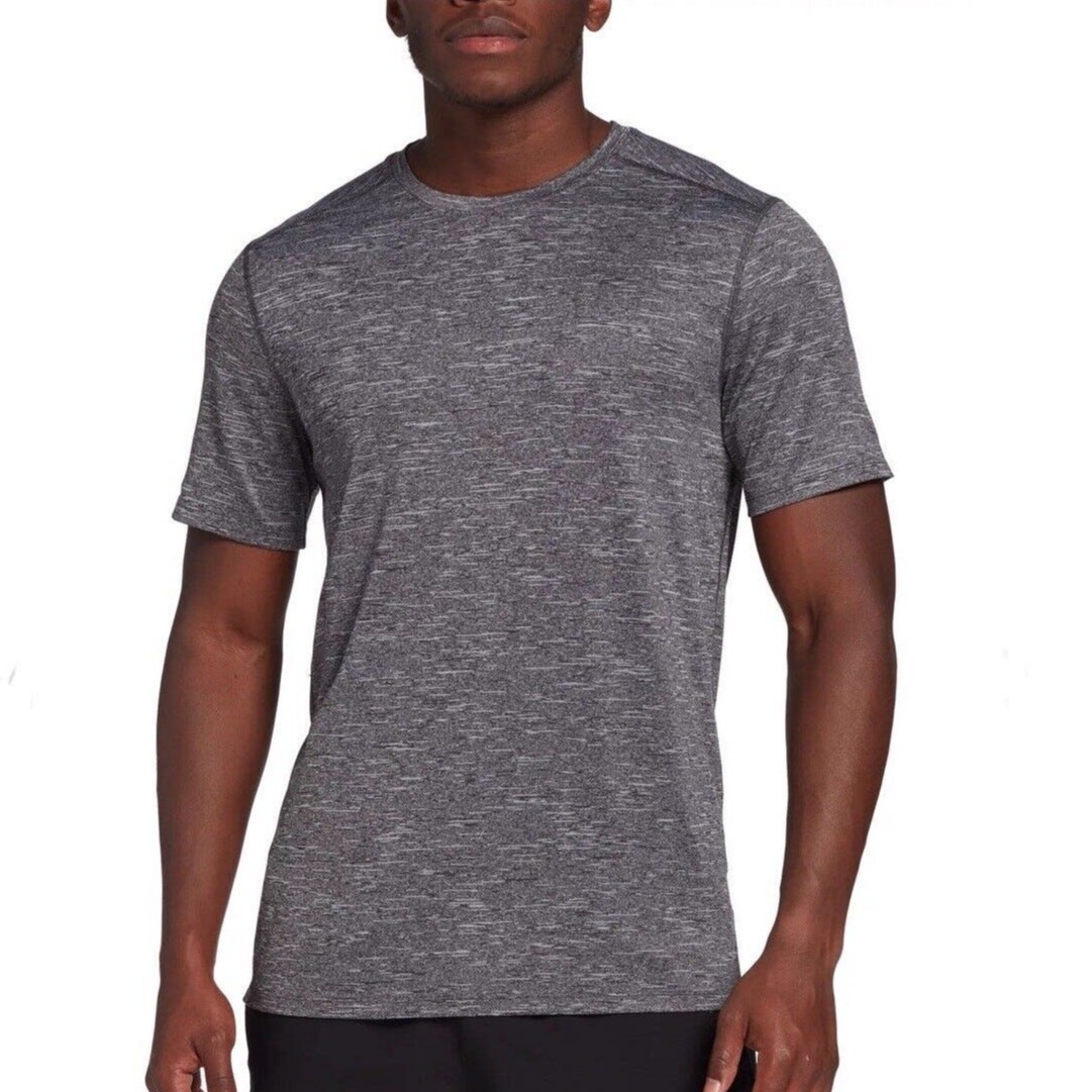 NEW DSG Static Texture Performance Tee Short Sleeve Pure Black/Pure White Mens M gallery