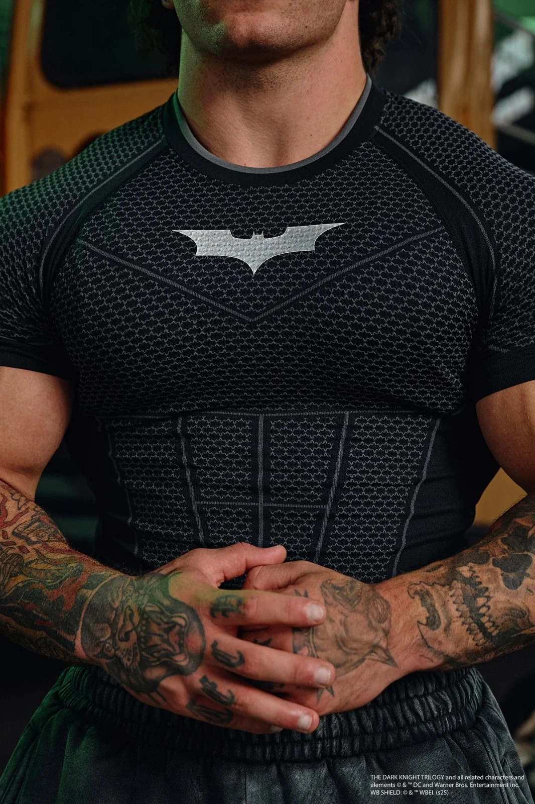 YOUNGLA (SOLD OUT) - 4259 - BATMAN COMPRESSION TEES - BLACK - MEDIUM SHIPPED ✅ gallery