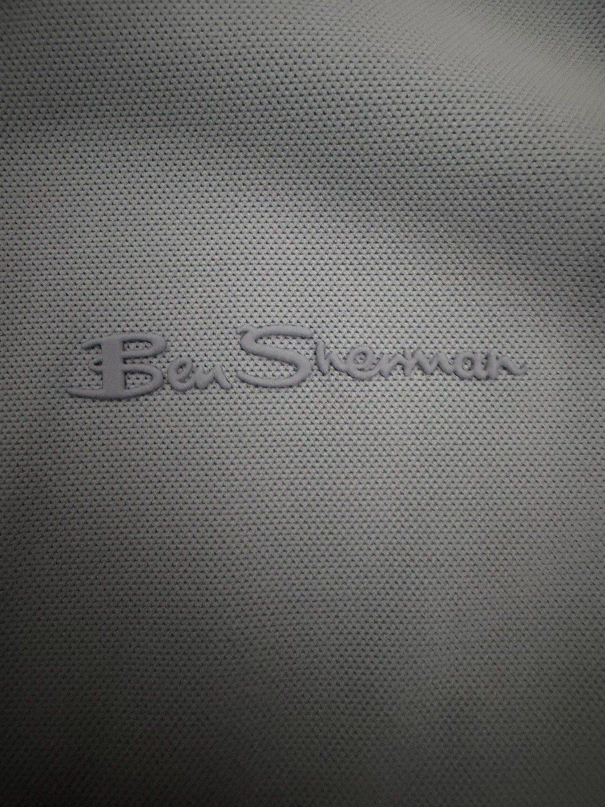 Ben Sherman Men's Quarter Zip Active Stretch Sport Blue, Large NWOT gallery
