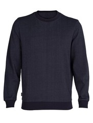 Icebreaker Central Long Sleeve Sweatshirt (L) Midnight Navy 195436018733