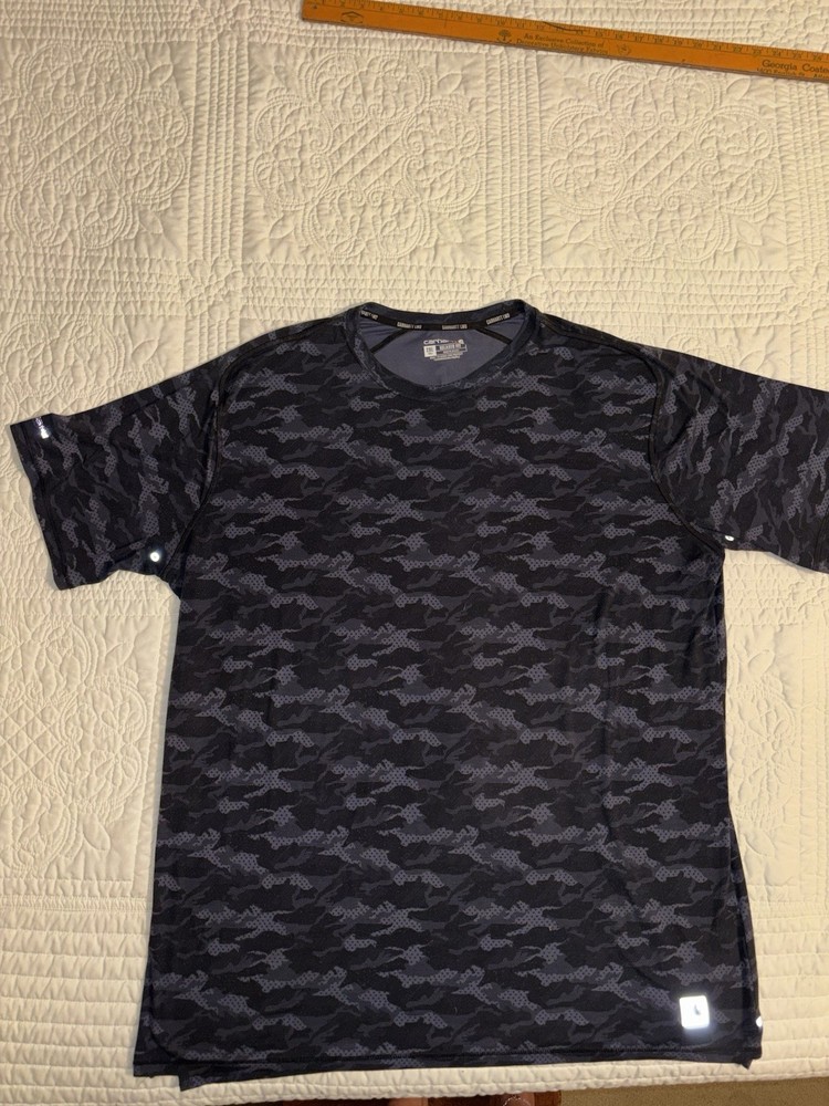 Carhartt LWD Men’s Relaxed Fit Camo T-Shirt 2XL Tall Stretch Mesh