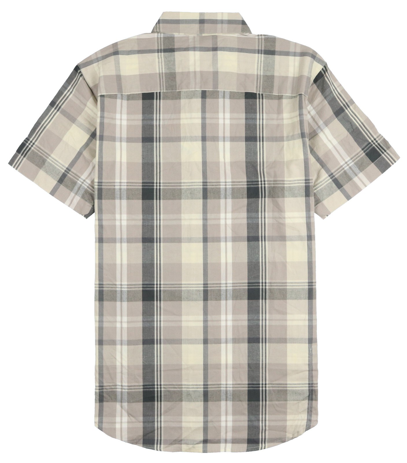 COLUMBIA Rapid Rivers II Short Sleeve Shirt sz S Small Plaid Beige gallery