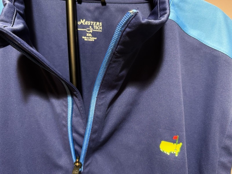 Masters Tech Quarter-Zip Sleeveless Pullover - Two-Toned Blue - XXL gallery