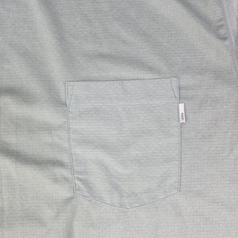 Vuori Tradewind Performance Shirt Green Outdoors Workout Gym Vented Size Large gallery