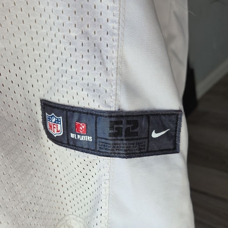 2X NFL White and Red Jersey with Logo Patch 49ers 35 REID gallery