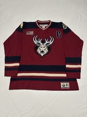 Mondetta Sport Cabela’s Wild Bucks Hockey Jersey Size M #61 Heavyweight Outdoor