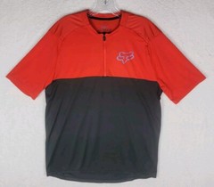 Fox Racing Altitude 1/4 Zip Short Sleeve Shirt Men’s Size L