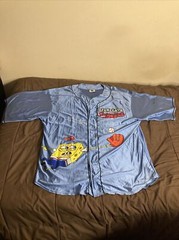 Vintage Spongebob Squarepants Baseball Jersey Size 2XL Universal Studios (RARE)