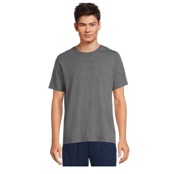 Athletic Works Men's Active Gray Short Sleeve T-Shirt Size S (34-36) NEW gallery