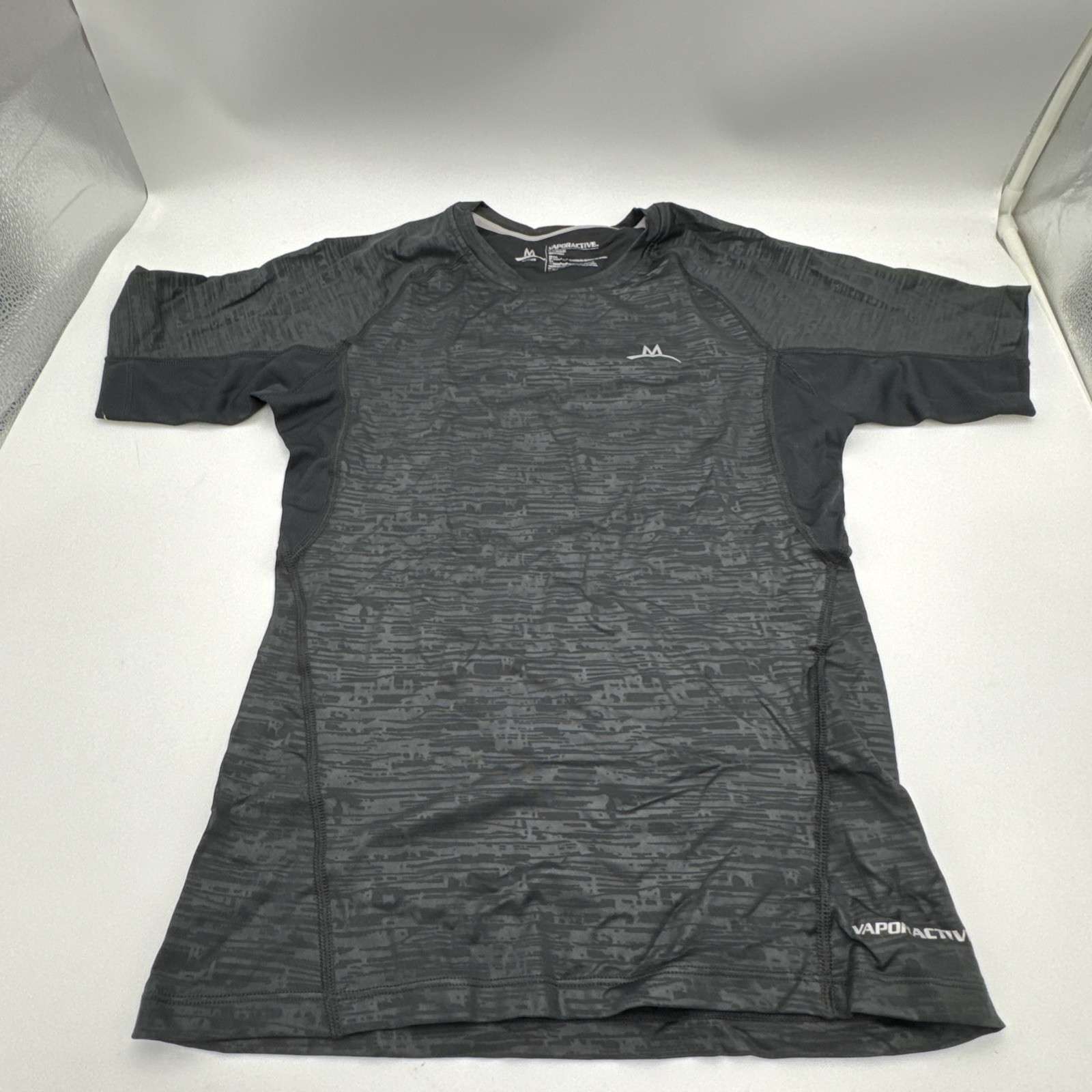 Mission VaporActve performance compression men’s Top / shirt Lg Black gallery