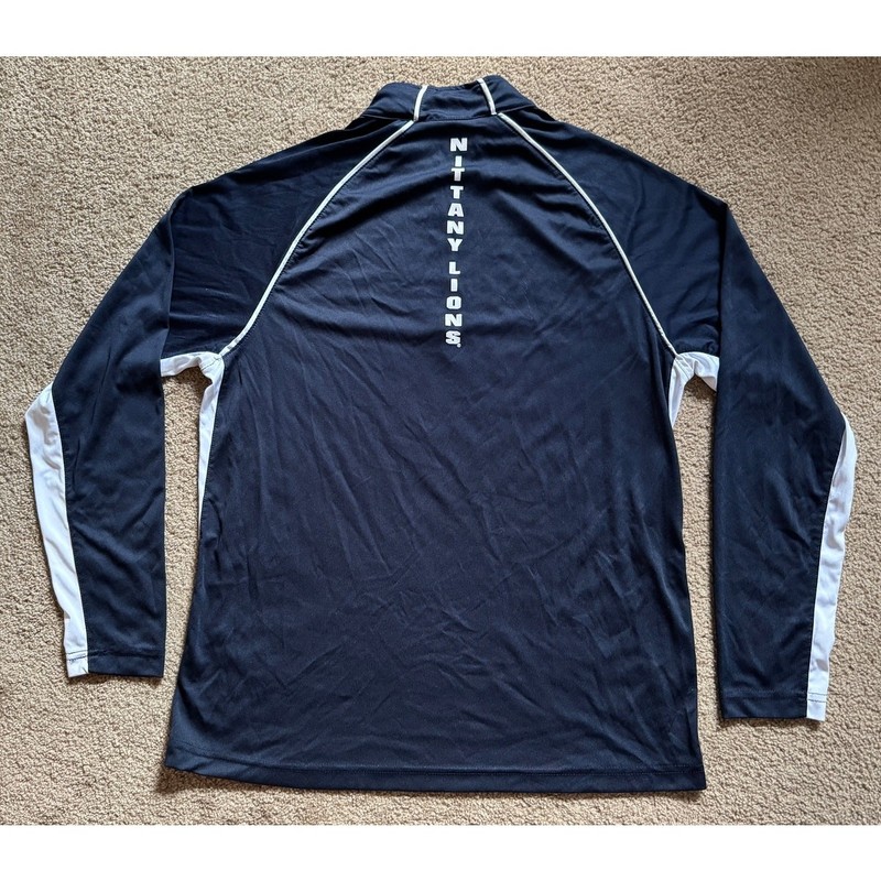 Colosseum Penn State Mens 1/4 Zip Pullover Athletic Performance Nittany Lions gallery