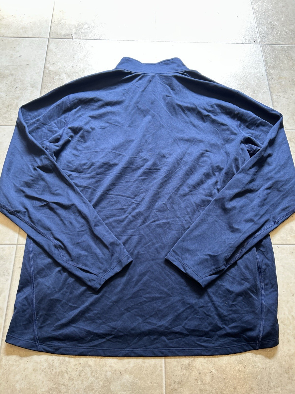NEW Nike 1/4 Zip Shirt Dri Fit Quarter Zip Long Sleeve Men's XXL Lightweight NWT gallery