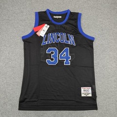 Headgear Classics Shuttlesworth Jersey Mens XL Black Lincoln 34 He Got Game