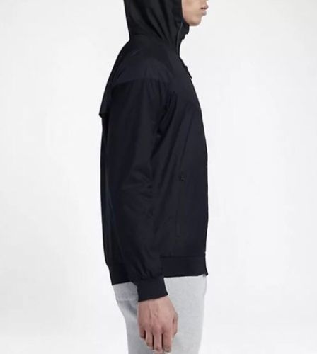 Nike MEN'S Sportswear Windrunner Black White Running Jacket SIZE 2XL BRAND NEW gallery
