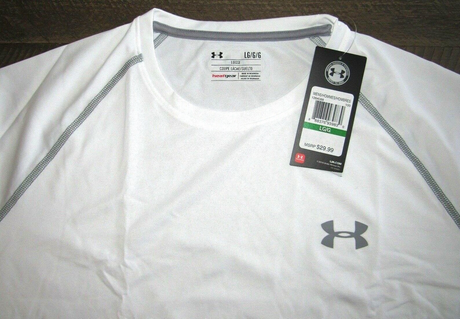 Under Armour Men's Long Sleeve Tech Tee Shirt 1264088 White Sm - 4xl gallery