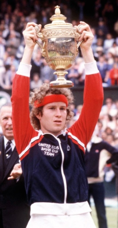 Sergio Tacchini McEnroe Outfit #3 Track Top, Shirt, Shorts, Socks + Red Headband gallery