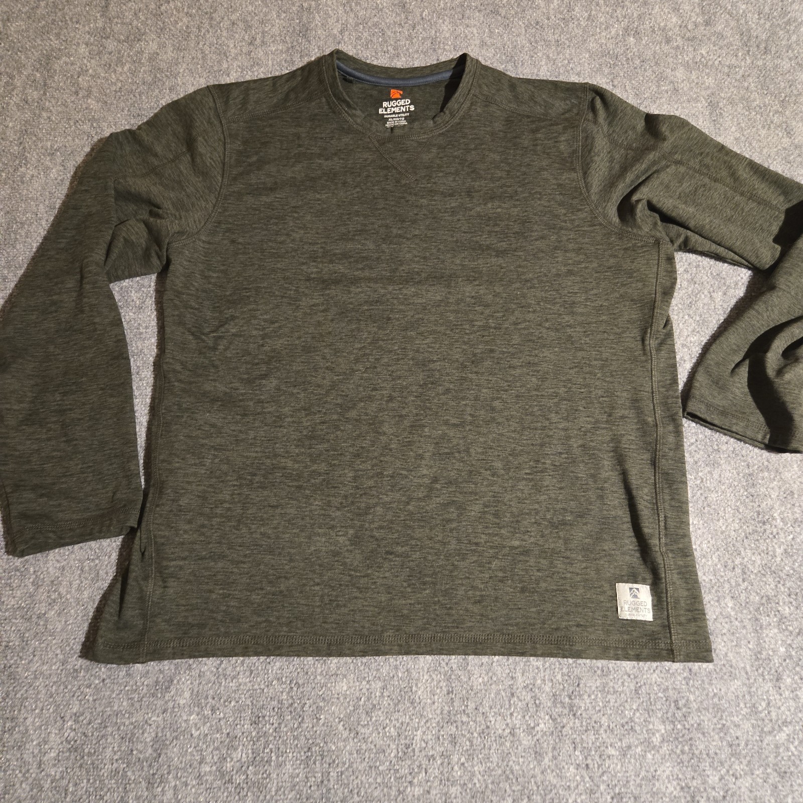 Rugged Elements Performance Shirt Mens XL Black Pullover Long Sleeve Durable gallery