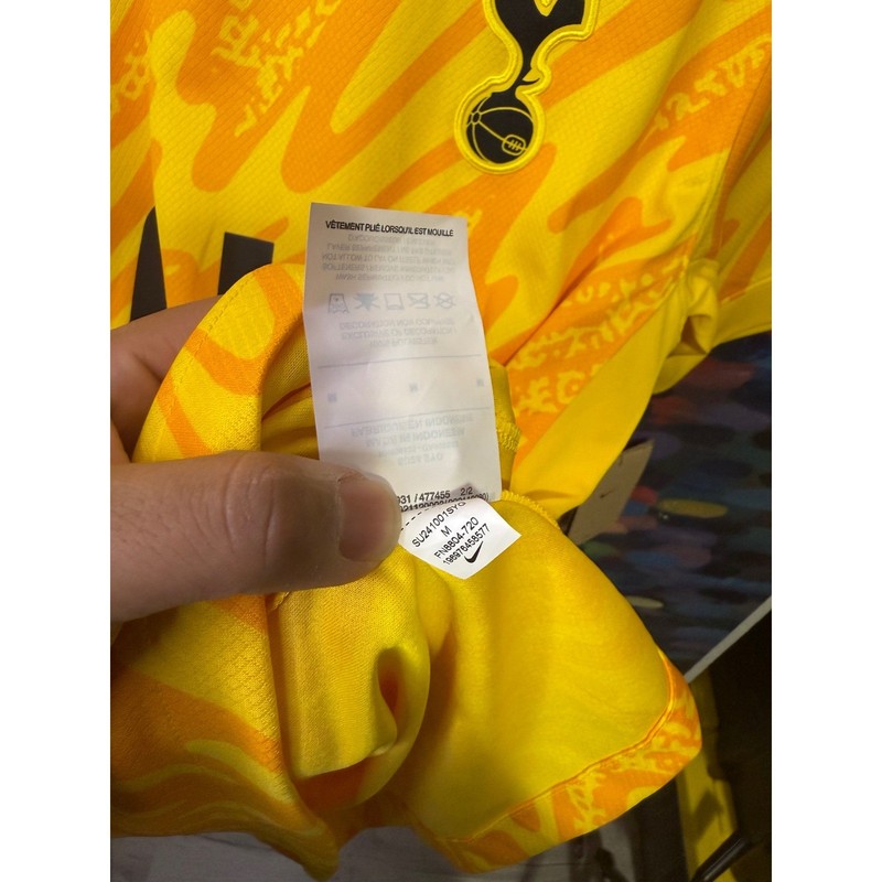 Nike Tottenham Hotspur 24/25 Jersey Yellow Orange Mens Medium gallery