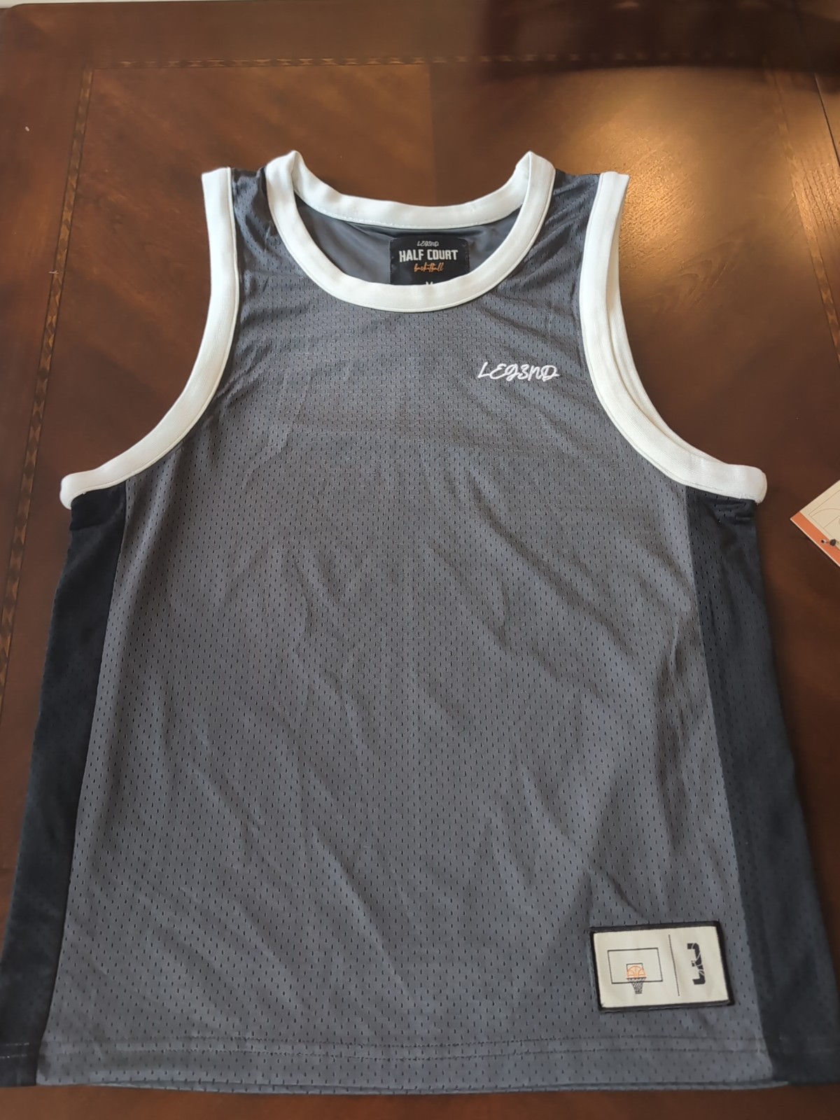 Legend Half-Court Basketball Mesh Jersey Men's Size M, New gallery