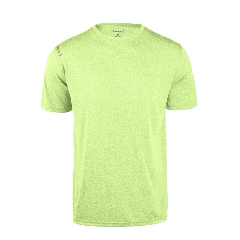 Reebok Mens 100% Polyester dri-fit T-shirt Work out Gym S-3XL, 4XL 5XL Sport Tee gallery