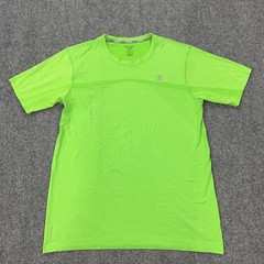 Champion Vapor Shirt Mens XL Green Short Sleeve Athletic Tee Top Gym Running