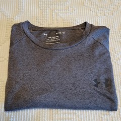 Under Armour Tech Tee Grey Short Sleeve Shirt size Medium