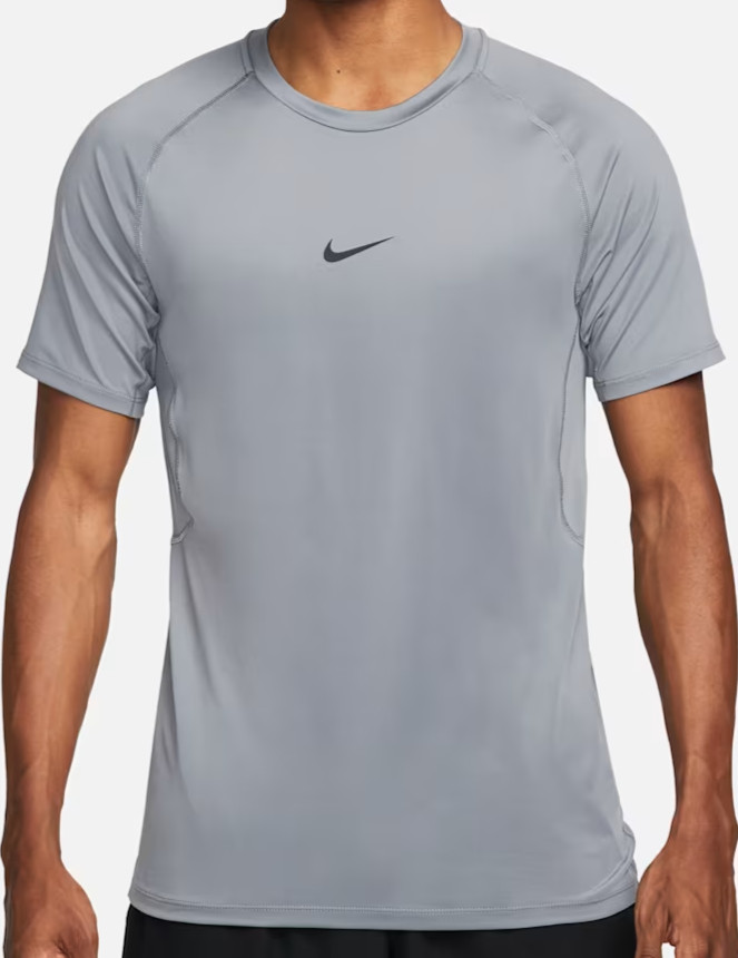 Nike Pro Men's Dri-FIT Slim Short-Sleeve Top Men's Large FB7929-084 Gray