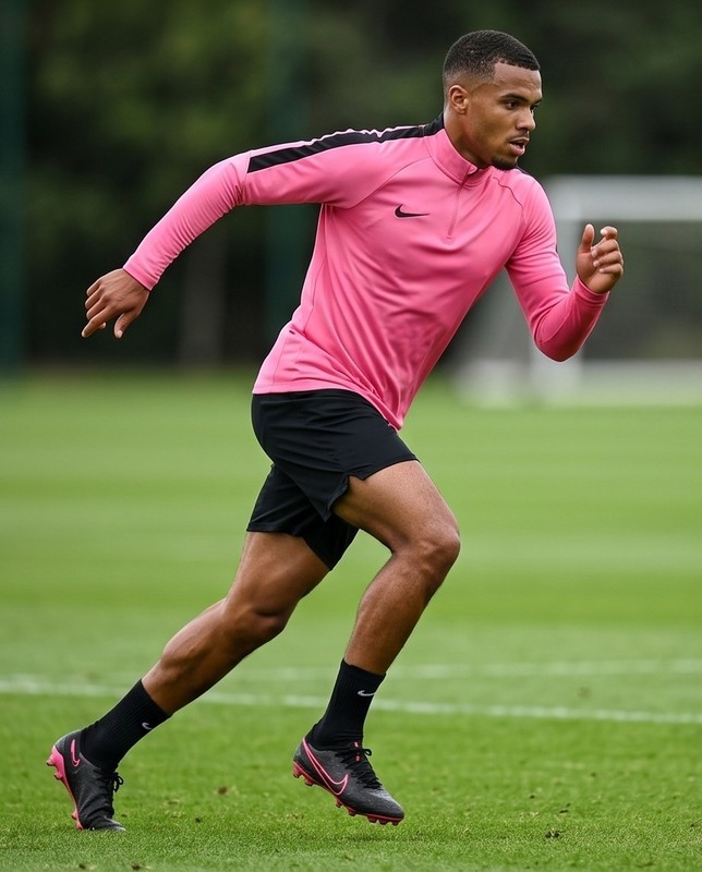 Nike Dri-FIT Strike Soccer Drill Top Mens Medium Pink Black IF1455-684 NWT gallery
