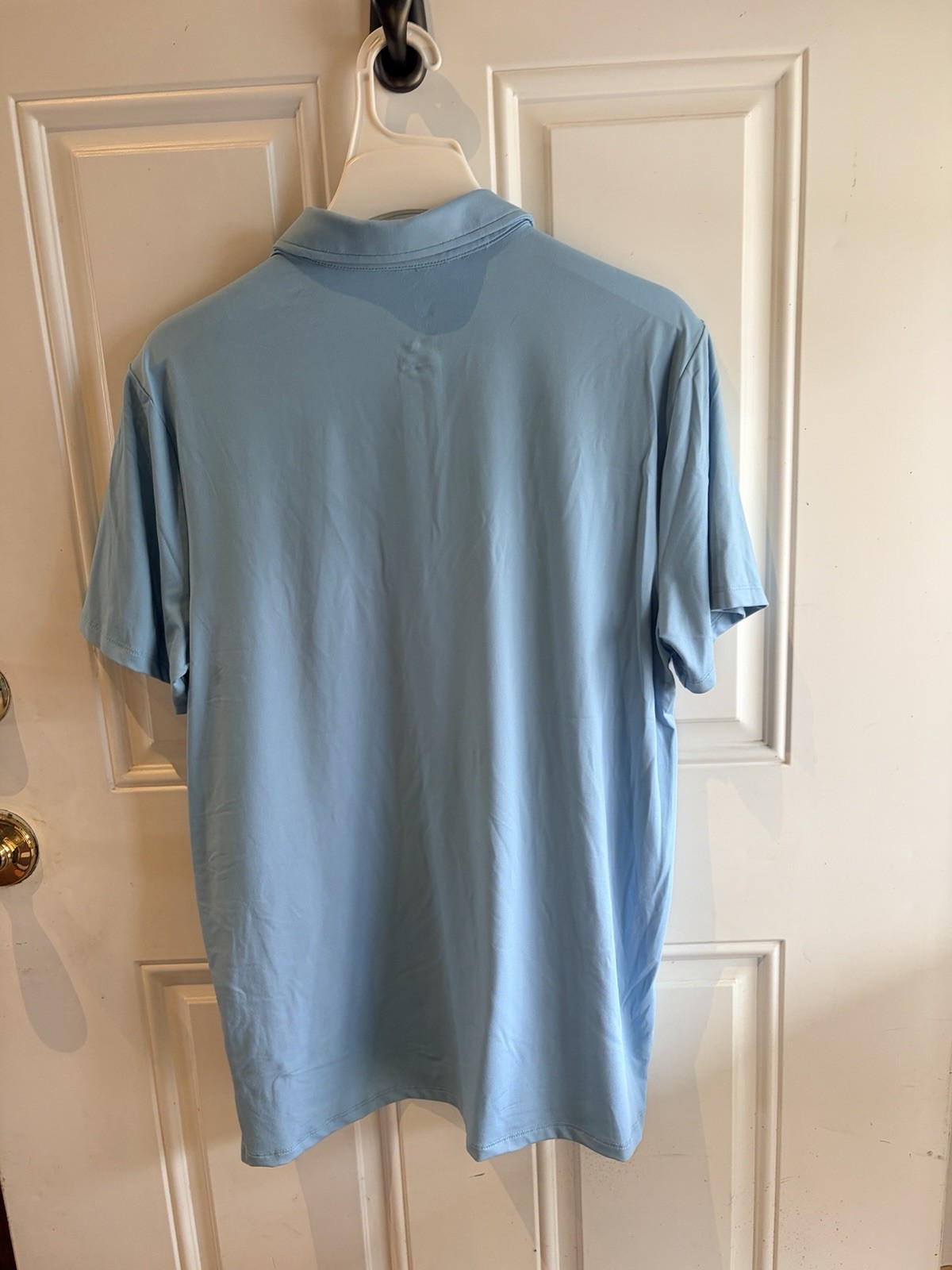 All In Motion Jersey Polo Moisture Wicking - Light Blue - Men's Size M gallery