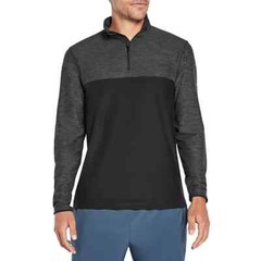 GapFit Men’s Ebony/True Black Active 1/4 Zip Top (GF001007) Sizes S/M/XXL – NWT
