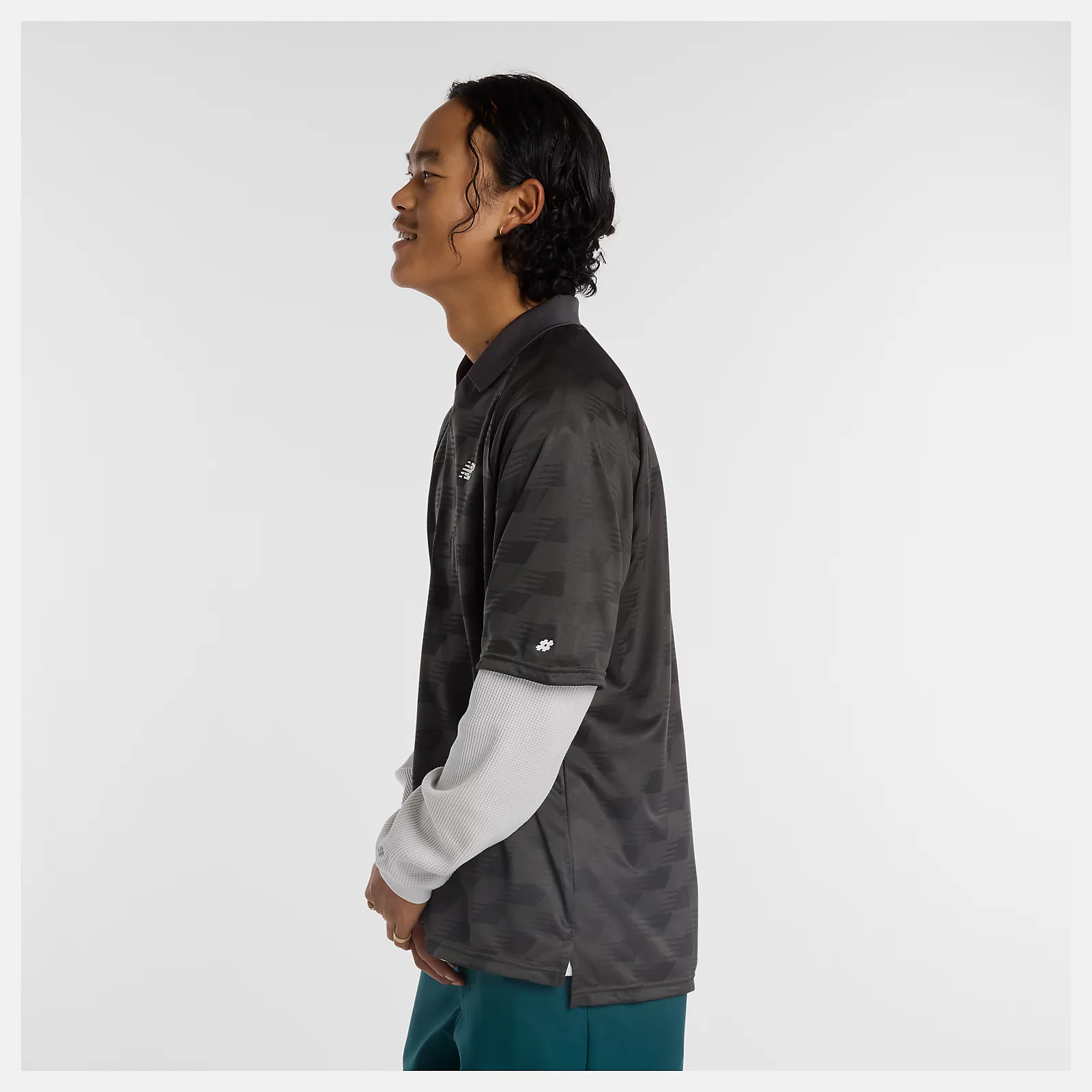 Brand New Mens New Balance Numeric Team Jersey Faded Black gallery
