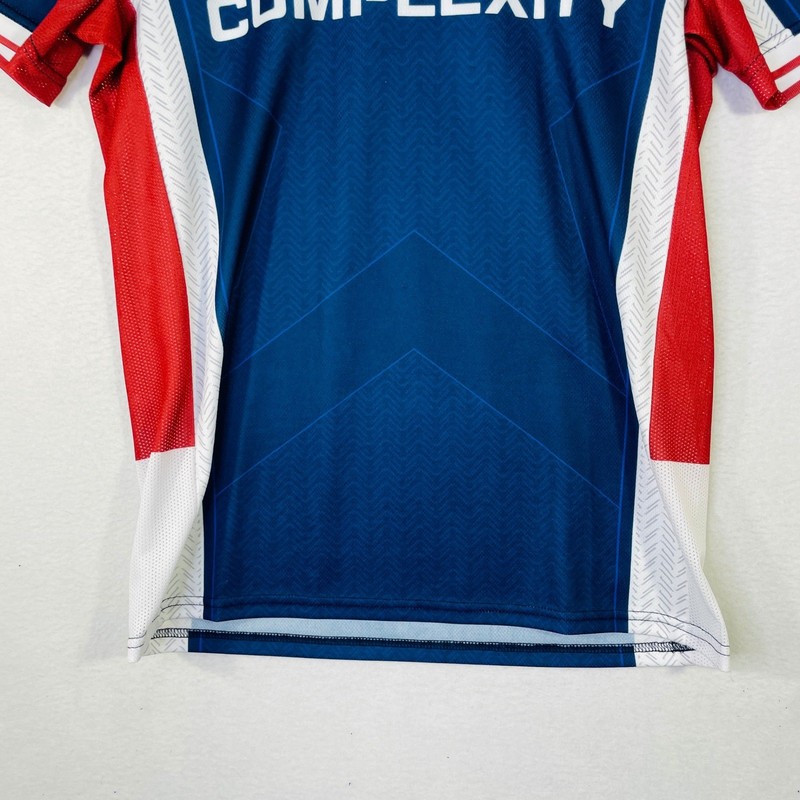 Complexity Gaming TimTheTatman Esports Jersey Nations Mens Large Blue Red White gallery