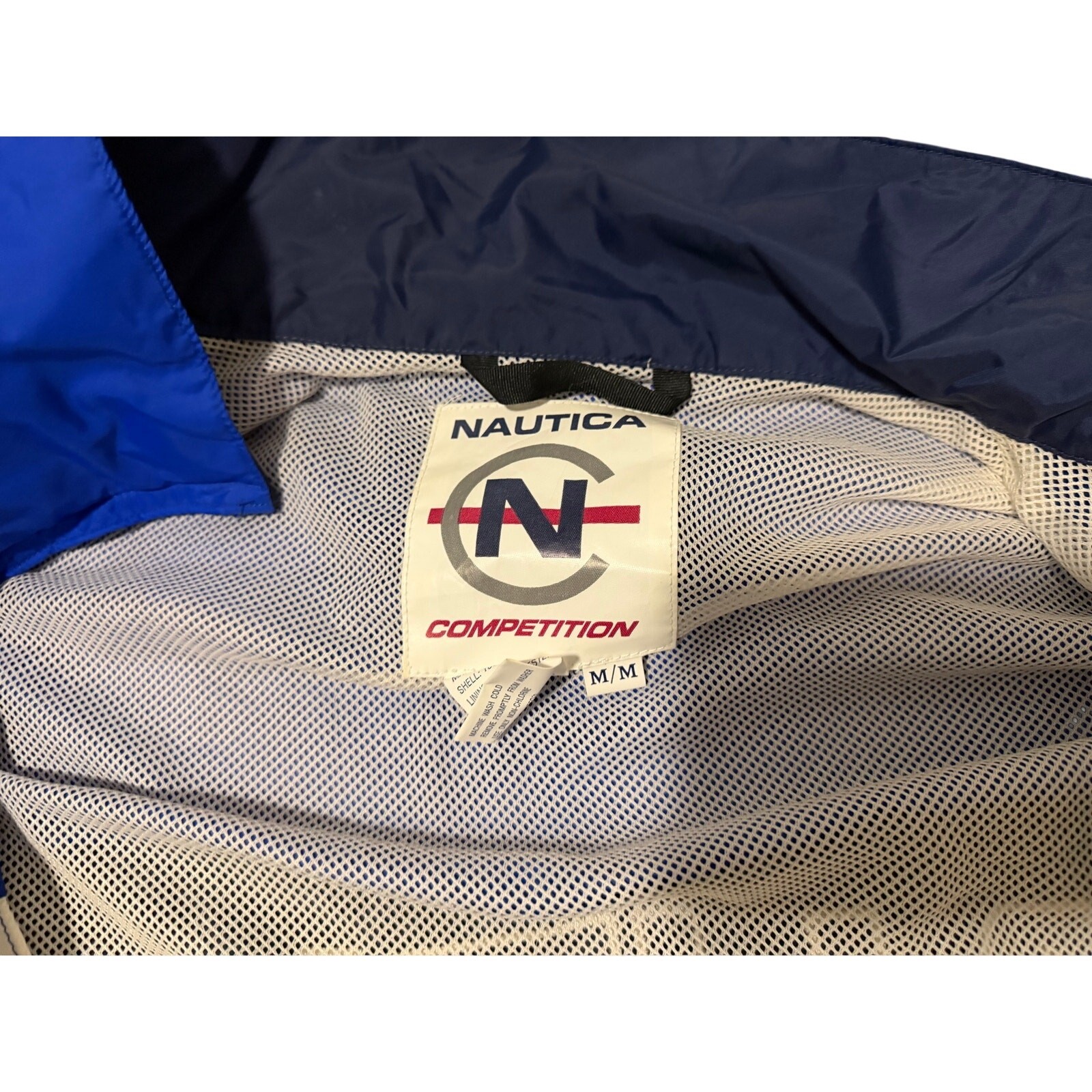 Vintage Nautica Competition Blue Windbreaker Track Suit Set gallery