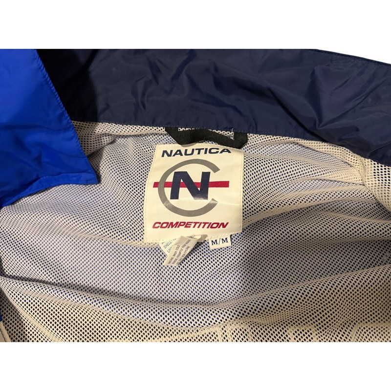 Vintage Nautica Competition Blue Windbreaker Track Suit Set gallery