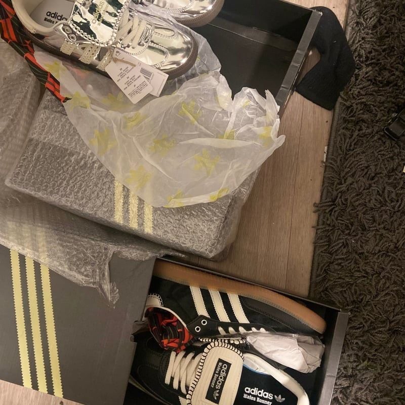 Wales Bonner x Samba 'Silver Metallic Gum' 2023 Adidas gallery