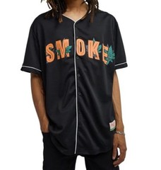 Reason Men Smoke Baseball Jersey (Black)