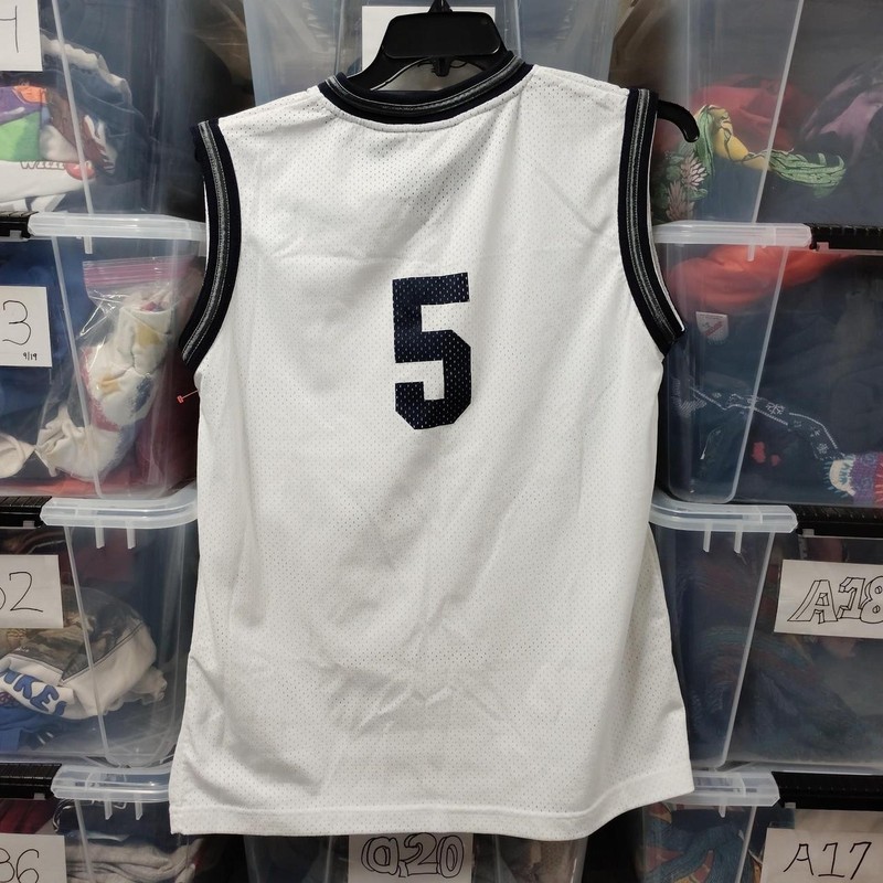 Starter Jersey 5 Medium Polyester Black And White Sports A316ed gallery