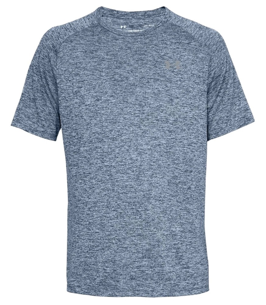 SIZE 4XLT Under Armour Mens TECH TEE 2.0 Sort Sleeve T-SHIRT Gray 1326413