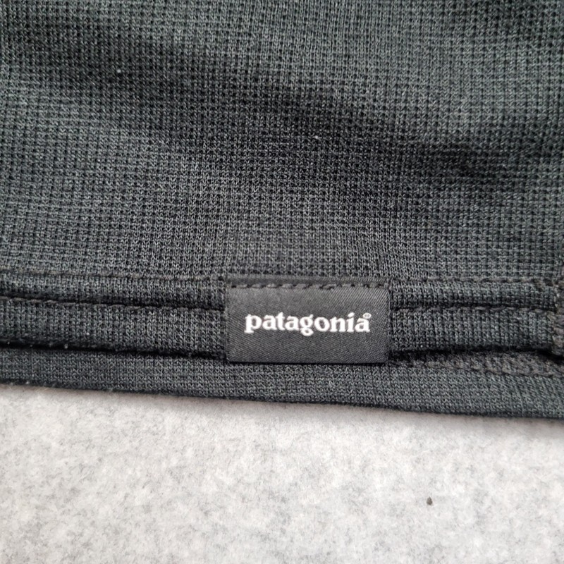 Patagonia 1/4 Zip Capilene 2 Lightweight Mens Medium Black Performance gallery