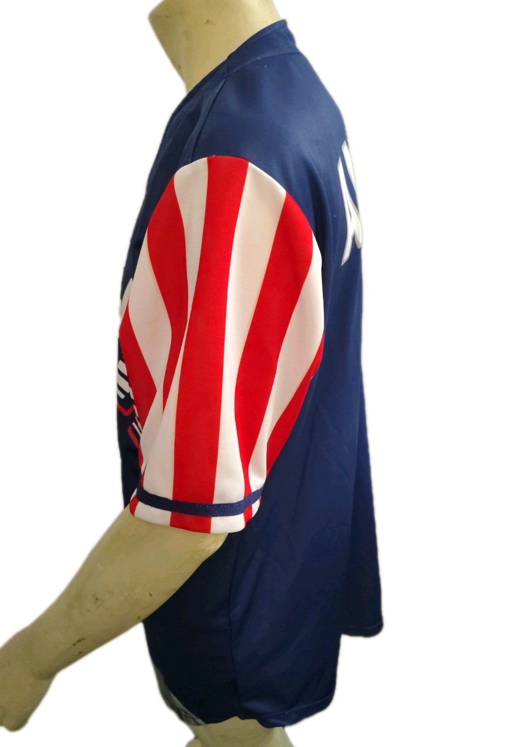 Greater Half USA America #1 Baseball Jersey Statue of Liberty Stars Stripes 3XL gallery