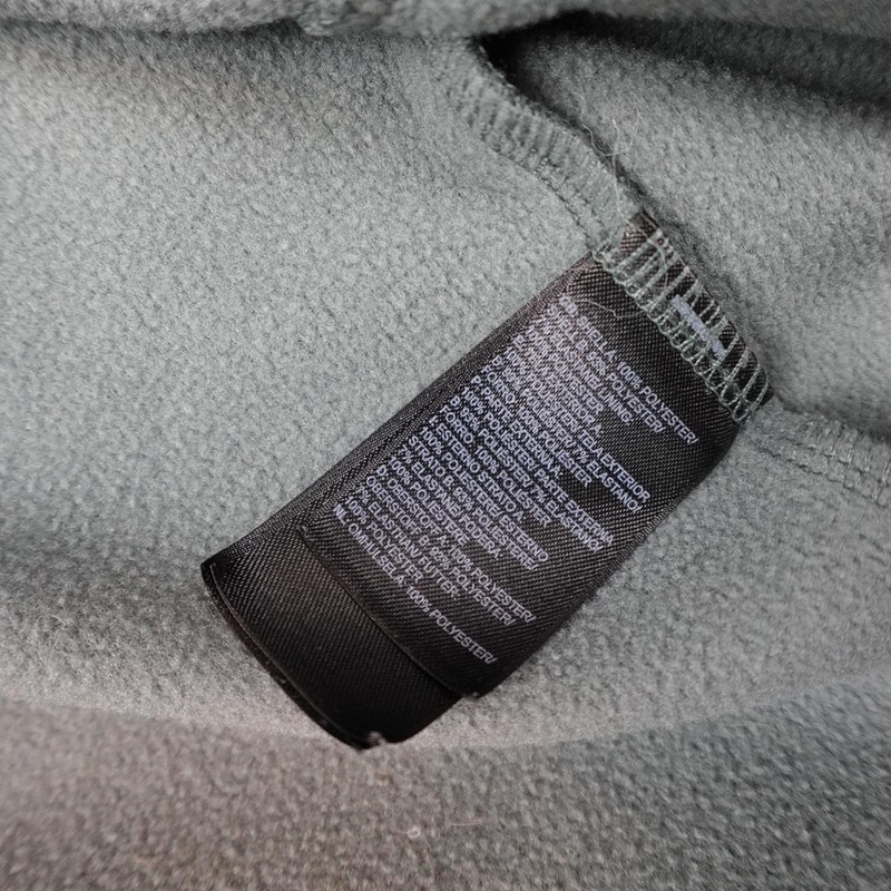 The North Face Sweater Mens Medium Gray 1/4 Zip Fleece Pullover Chest Pocket gallery