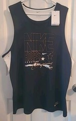 Nike Dri-Fit Primary Graphic Versatile Men Size XL Hoops Tank Top FN1852-451 New