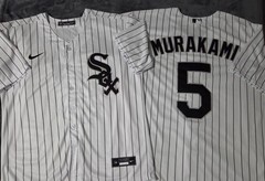 Fast Free Shipping! Large Munetaka Murakami Chicago White Sox Stitched Jersey 5