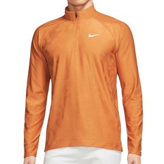 NIKE Golf Dri-FIT Adv Tour Vapor 1/2 Zip Pullover Top sz X-Large Monarch Orange