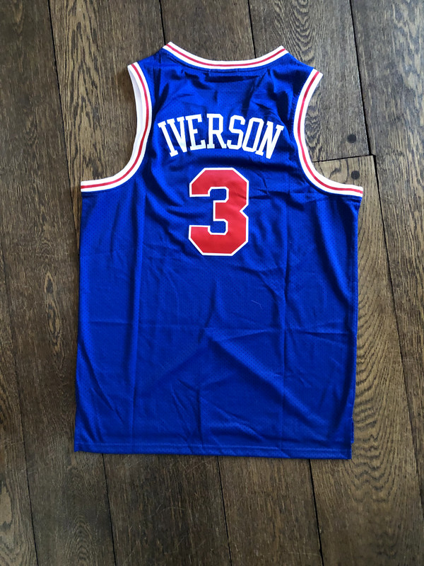 PHILADELPHIA 76ERS CLASSIC AUTHENTICS ALAN IVERSON JERSEY - SIZES S,M,L,XL & 2XL gallery