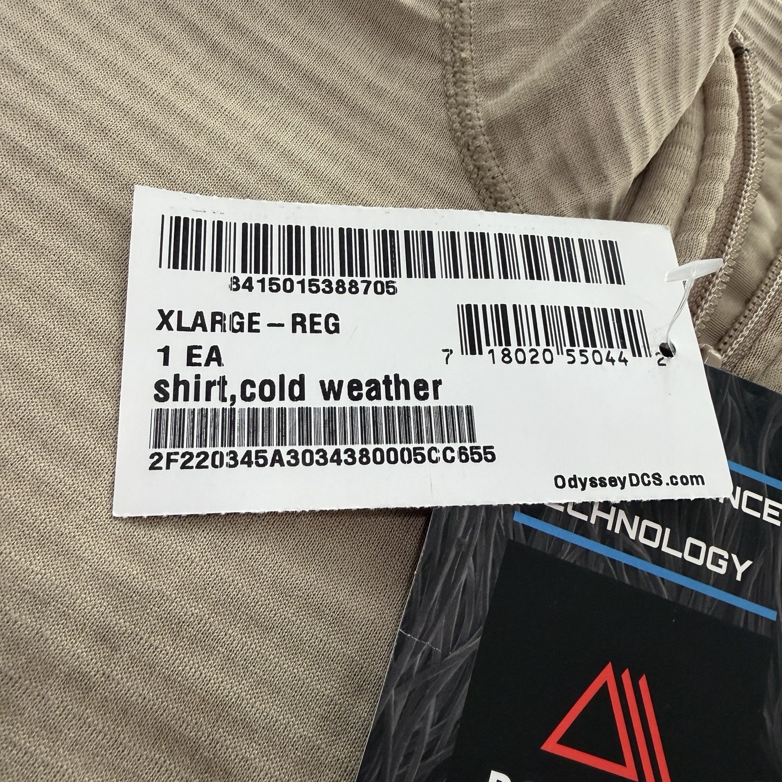 Polartec Power Dry Gen III Cold Weather Base Layer Shirt Mens XL New NWT gallery