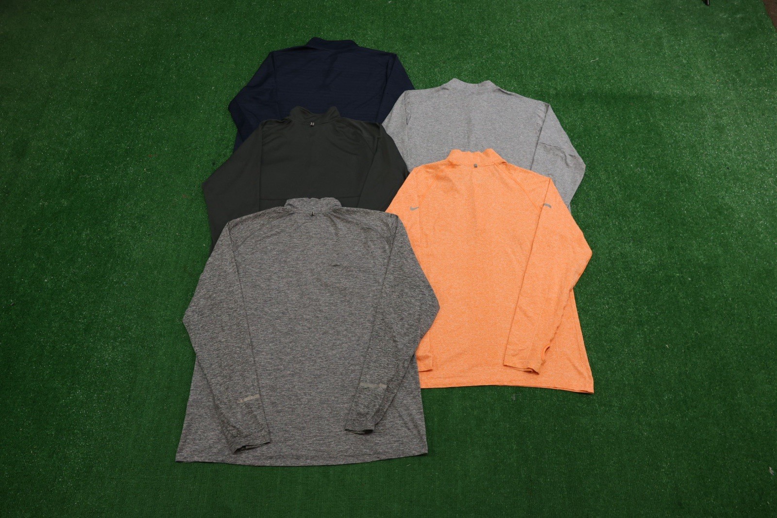 Lot Of 5 Nike Golf Dri-FIT Pullover Men’s XXL 1/4 Zip Long Sleeve W146 gallery
