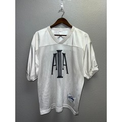 Vintage White Football Practice Jesrey Buddys All Star ALA Mesh Top Large