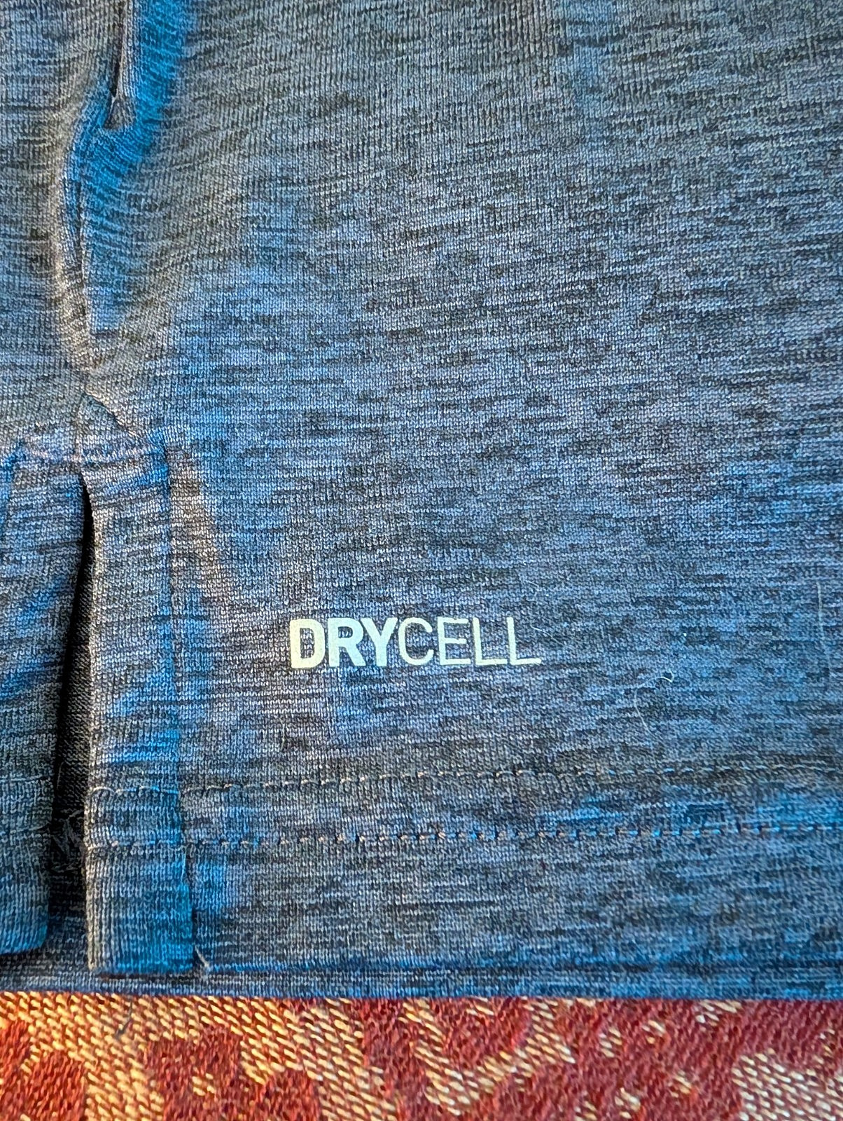 Puma Men's Drycell Training Short Sleeve Shirt - Heathered Dark Denim - Medium gallery