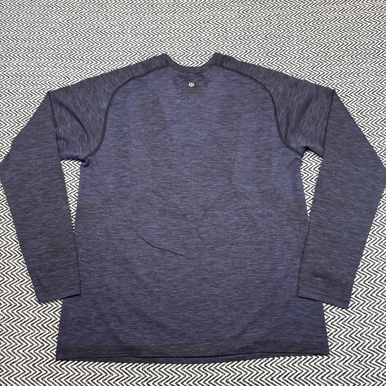 Lululemon MENS XL Metal Vent Tech Henley Shirt Heather Plum Long Sleeve Athletic gallery